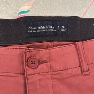 Abercrombie & Fitch Burgundy Shorts